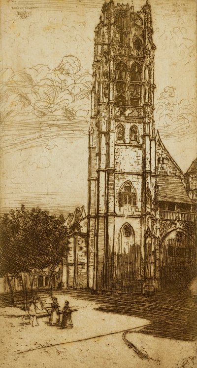 Tour St. Laurent, Rouen - Donald Shaw MacLaughlan