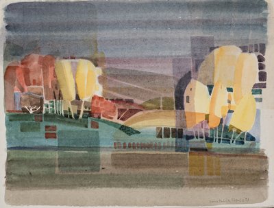 Paysage abstrait - Donatella Merlo