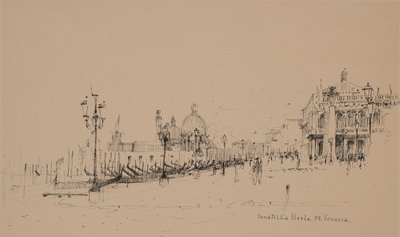 Les gondoles de la place Saint-Marc - Donatella Merlo