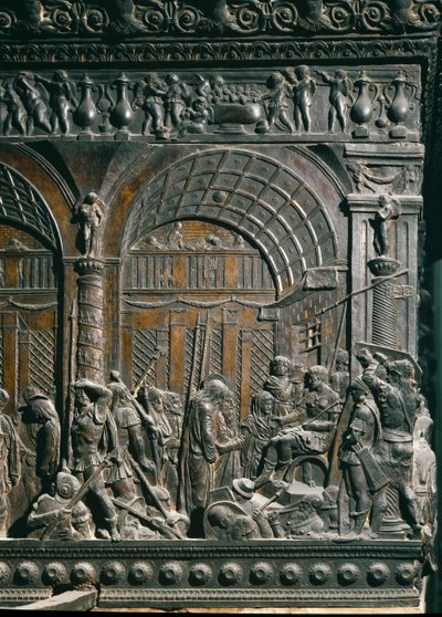 Christ devant Ponce Pilate. (détail) - Donatello