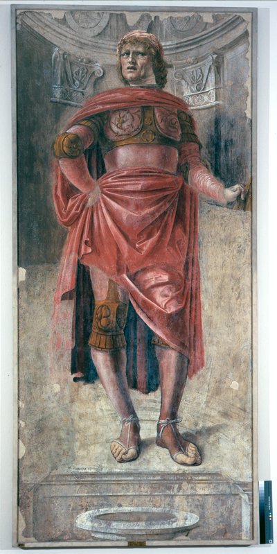 Homme avec une épée à deux mains, vers 1486 - Donato Bramante