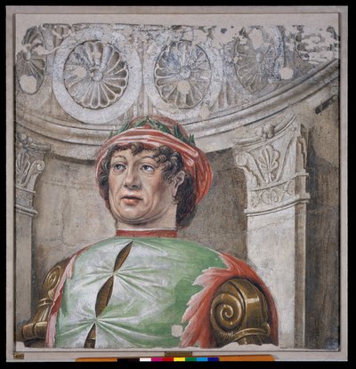 Poète lauréat au chapeau rouge - Donato Bramante
