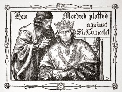 Comment Mordred complota contre Sir Launcelot - Dora Curtis