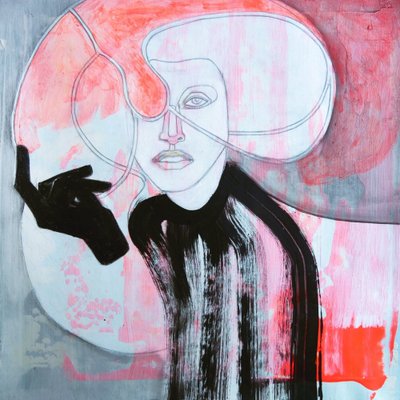 Portrait de mode abstrait - Doris Schmitz