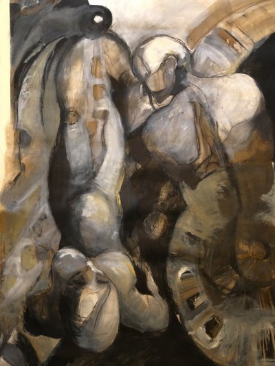 Formes humaines abstraites - Doris Schmitz