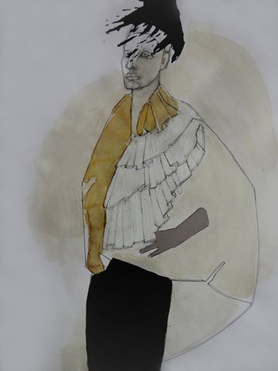 Silhouette chic à volants - Doris Schmitz