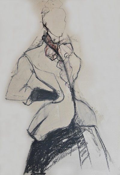 Esquisse de mode élégante - Doris Schmitz