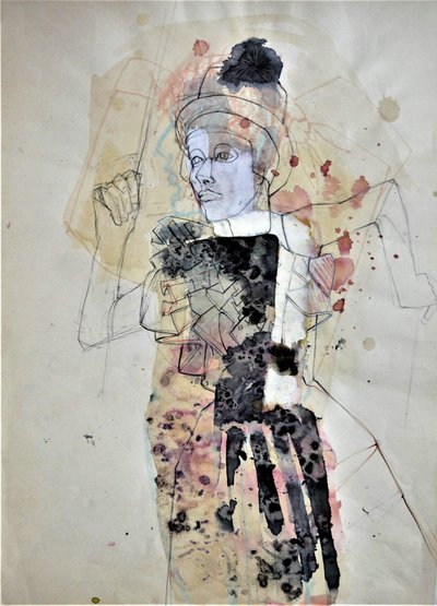 Figure féminine expressive - Doris Schmitz