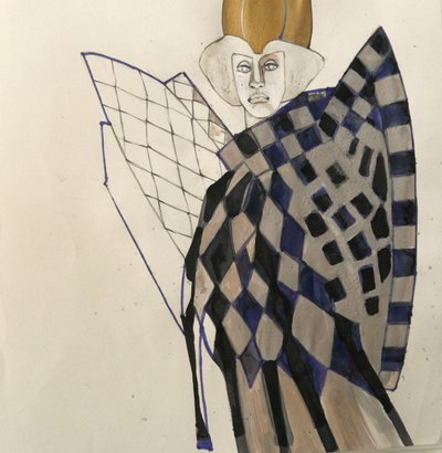 Portrait « Harlequin Regal » - Doris Schmitz