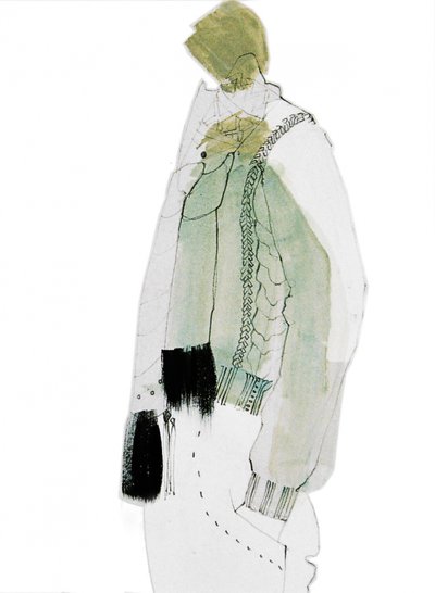 Illustration de mode minimaliste - Doris Schmitz
