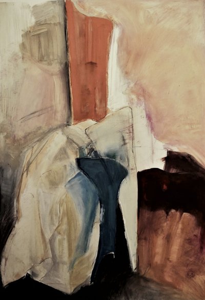 Composition abstraite aux tons discrets - Doris Schmitz