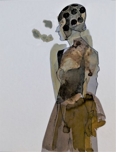 Profil abstrait serein - Doris Schmitz