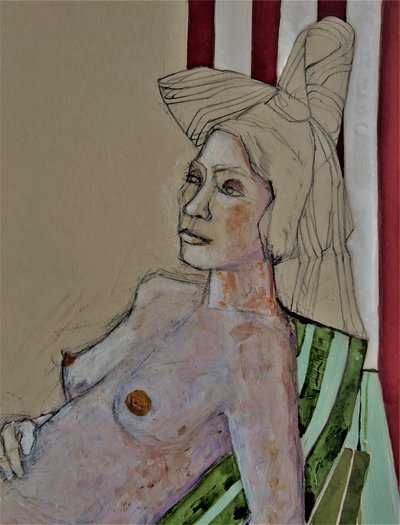 « Serene Woman Stripes » - Doris Schmitz