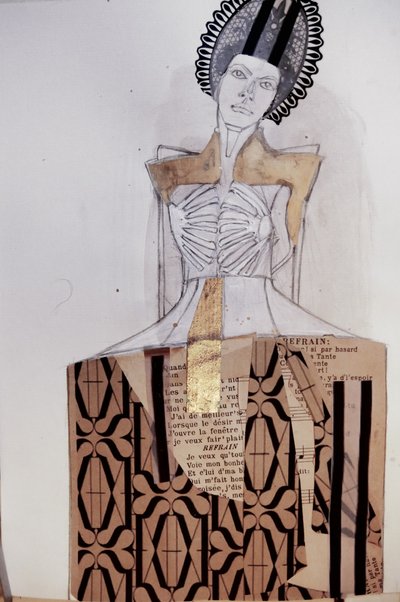Mannequin de mode squelettique - Doris Schmitz