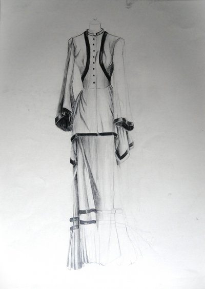 Croquis de mode vintage - Doris Schmitz