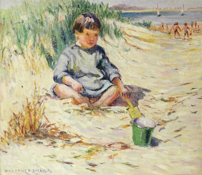 Jouer dans le sable - Dorothea Sharp