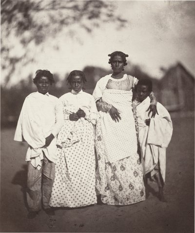 Femme Malgache et ses enfants (Planche 3) - Désiré Charnay