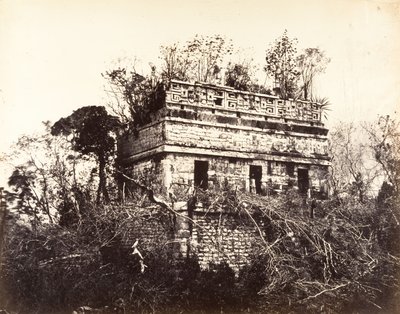 La Prison, à Chichen-Itza, 1857-89 - Désiré Charnay