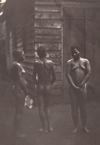 Trois femmes malgaches, planche 30, 1863 - Désiré Charnay