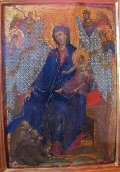 Duccio di buoninsegna, Madone franciscaine 02 - Duccio di Buoninsegna
