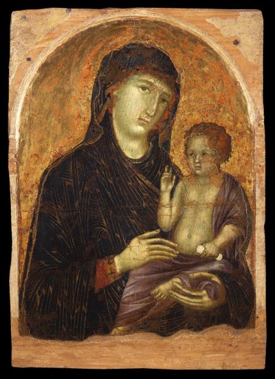 Madonna avec enfant - Duccio di Buoninsegna