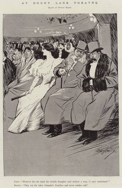 Publicité, pastilles Geraudel - Dudley Hardy