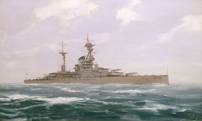 HMS Resolution, 1923 - Duff Tollemache