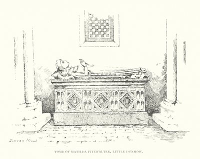 Tombe de Matilda Fitzwalter, Little Dunmow - Duncan Moul