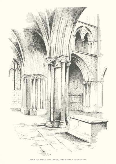 Vue dans le presbytère, Cathédrale de Chichester - Duncan Moul