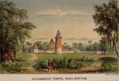 Mosquée de Banten, Java, Indonésie - Dutch School