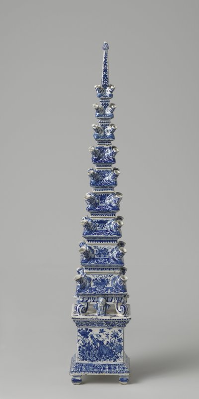 Pyramide de fleurs, c.1710-20 - Dutch School
