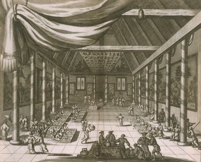 Palais impérial, Pékin, 1670 - Dutch School