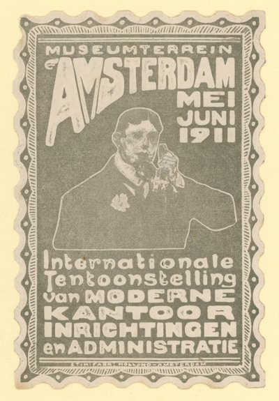 Exposition internationale de matériel de bureau moderne, Museum Grounds, Amsterdam, 1911 - Dutch School