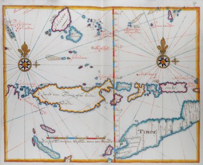 Île de Timor et région environnante - Dutch School