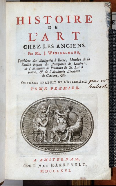 Page de titre de Histoire de l