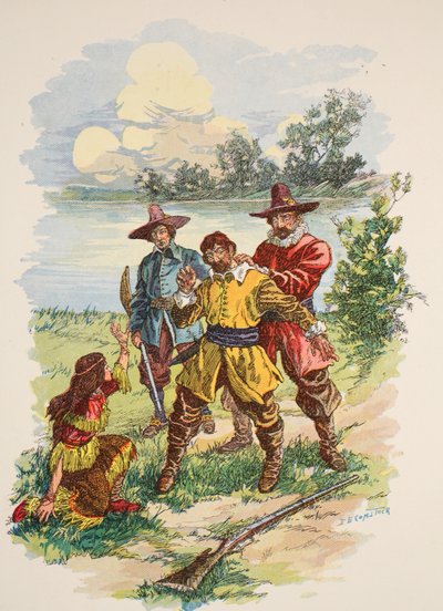 Il fut saisi par le col, illustration de 