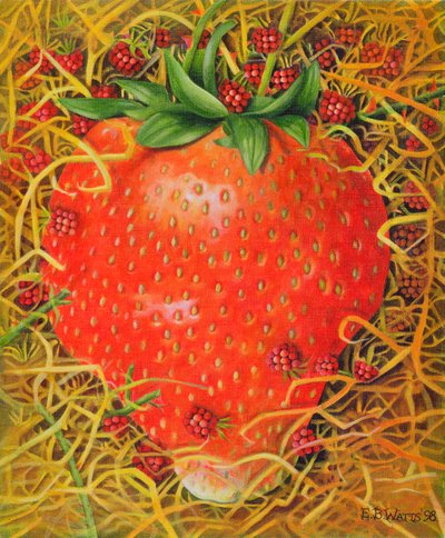 Fraise dans la paille, 1998 - E.B. Watts
