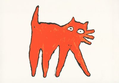 Chat orange - EDEN KALIF