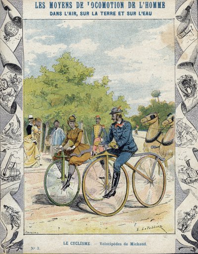 Pierre Michaux et les vélocipèdes Michaudine - D