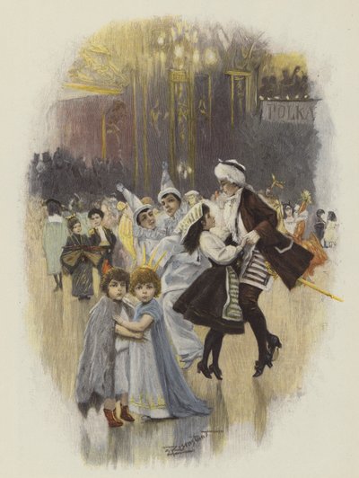 Bal des enfants au carnaval - E. after Rosenstand