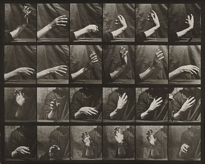 Mouvement de la main; battre la mesure - Eadweard Muybridge
