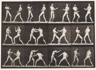 Boxe; main ouverte (chaussures) - Eadweard Muybridge