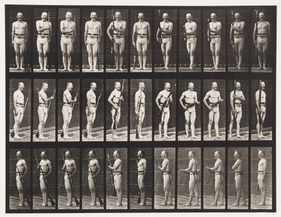 Fixer et défixer les baïonnettes - Eadweard Muybridge