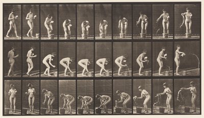 Planche 440. Se pencher et rincer un verre - Eadweard Muybridge