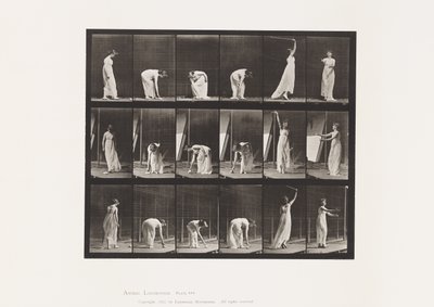 Planche 503. Divers - Se penchant, etc. - Eadweard Muybridge