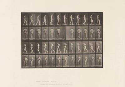 Sclérose latérale; A, B, Marche - Eadweard Muybridge