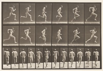 Planche 62. Courir à pleine vitesse - Eadweard Muybridge
