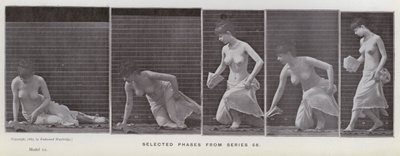 La figure humaine en mouvement : Phases sélectionnées de la série 56 - Eadweard Muybridge