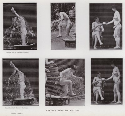 La Figure Humaine en Mouvement : Divers actes de mouvement - Eadweard Muybridge