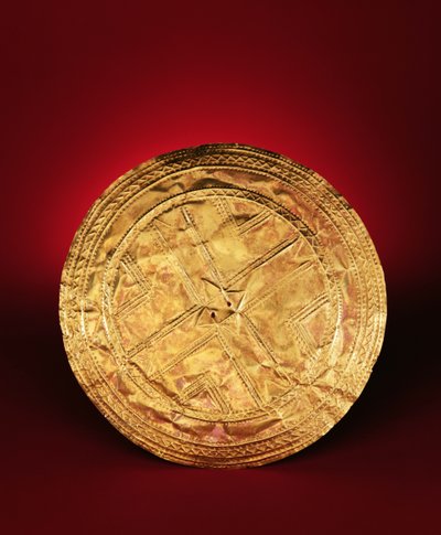 Disque possiblement utilisé comme broche, de Tedavnet, Comté de Monaghan - Early Bronze Age